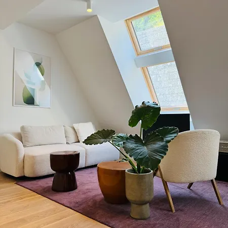 Brand New Chic & Luxurious Flat By Castle Parking Free Appartement
