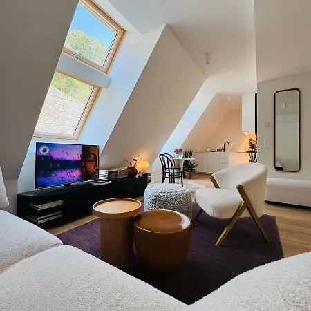 Chic Loft By Castle&danube Old Town Free Parking Lejlighed Bratislava