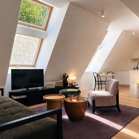 公寓 Vydrica Loft By Castle&danube - Old Town- Privat Parking Included 布拉迪斯拉发